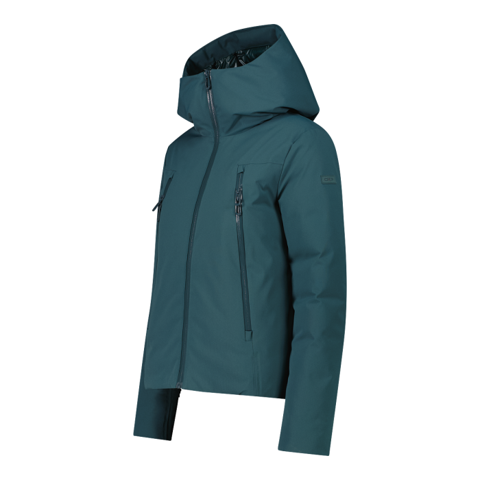 35K3606_F520_C_FOT_ECO Giacca Donna con cappuccio CMP Trek Green