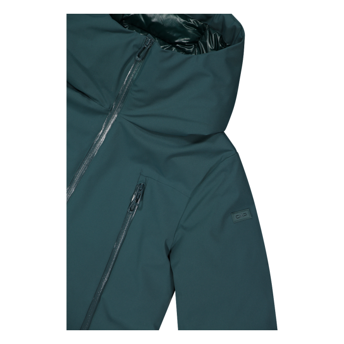 35K3606_F520_H_FOT_ECO Giacca Donna con cappuccio CMP Trek Green
