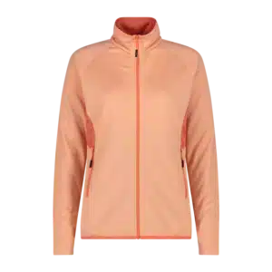 Pile Unlimitech a doppia maglia jacquard da Donna CMP Salmone