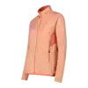 35L6436_C520_C_FOT_ECO Pile Unlimitech a doppia maglia jacquard da Donna CMP Salmone