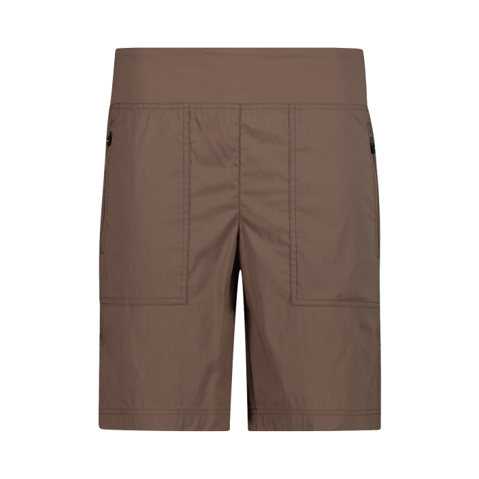 Bermuda in Stretch Jersey Donna CMP Toffee