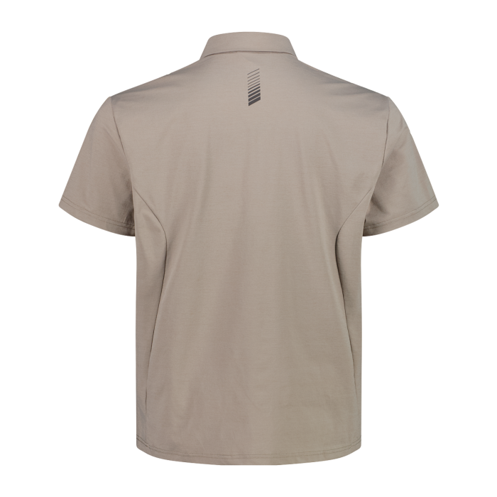 Polo Uomo in compact light poliestere CMP Tortora