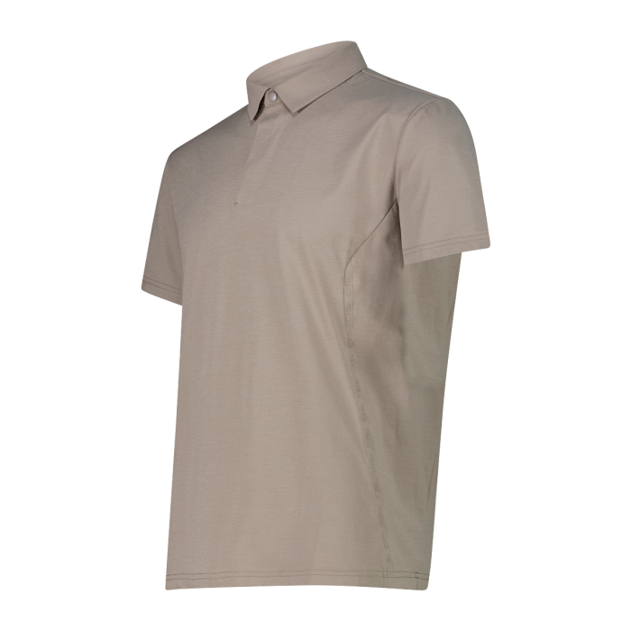 Polo Uomo in compact light poliestere CMP Tortora