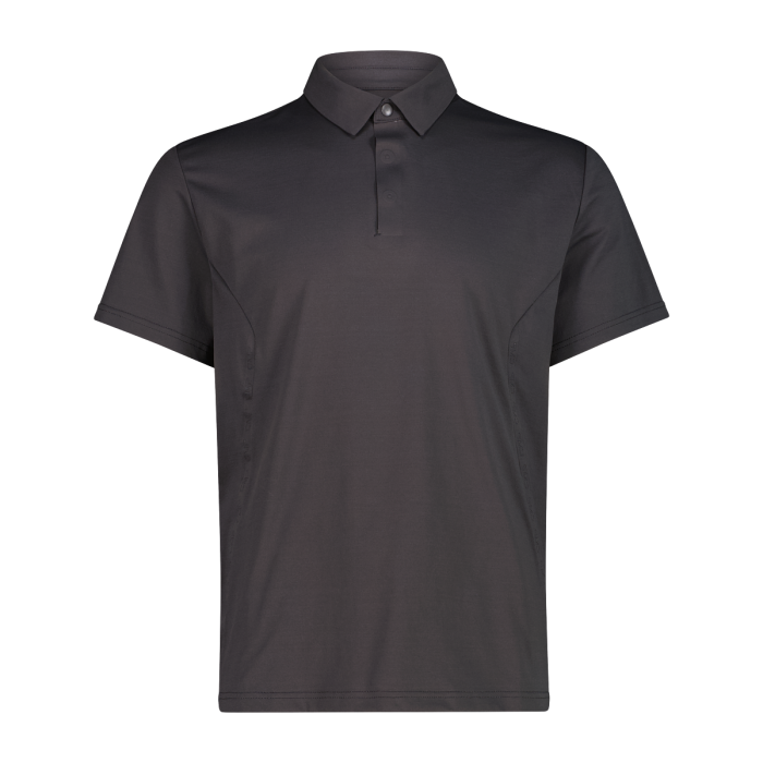 Polo Uomo in compact light poliestere CMP Piombo