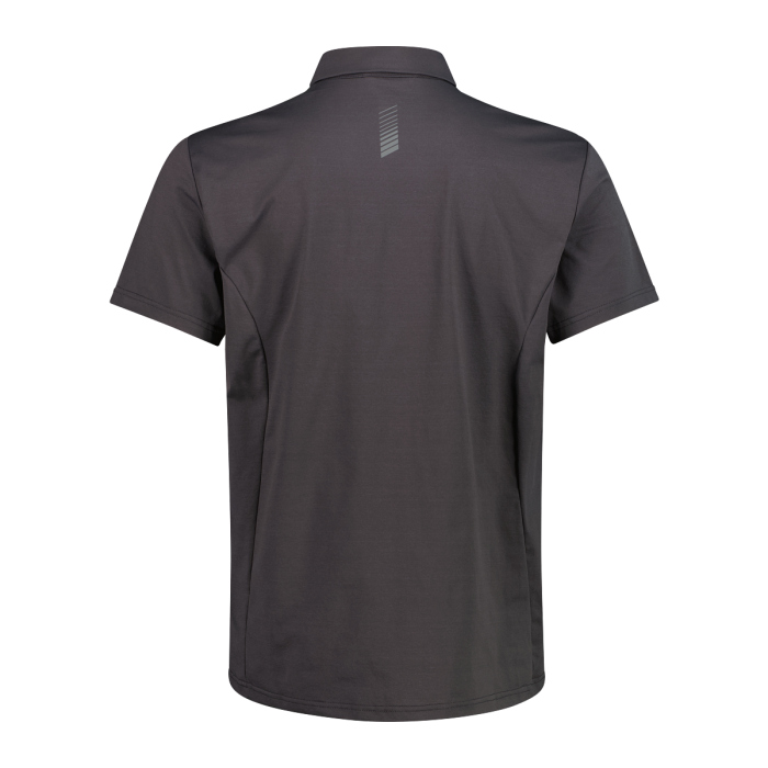 Polo Uomo in compact light poliestere CMP Piombo