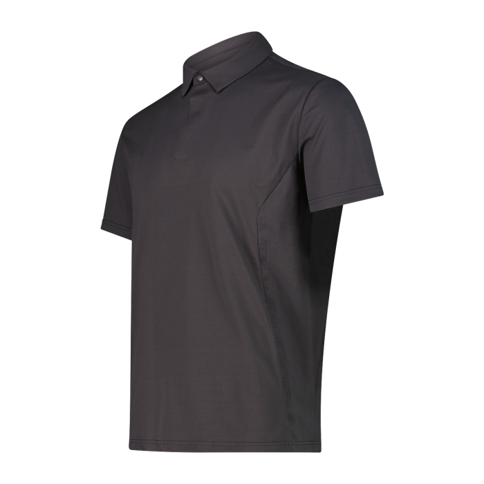 Polo Uomo in compact light poliestere CMP Piombo