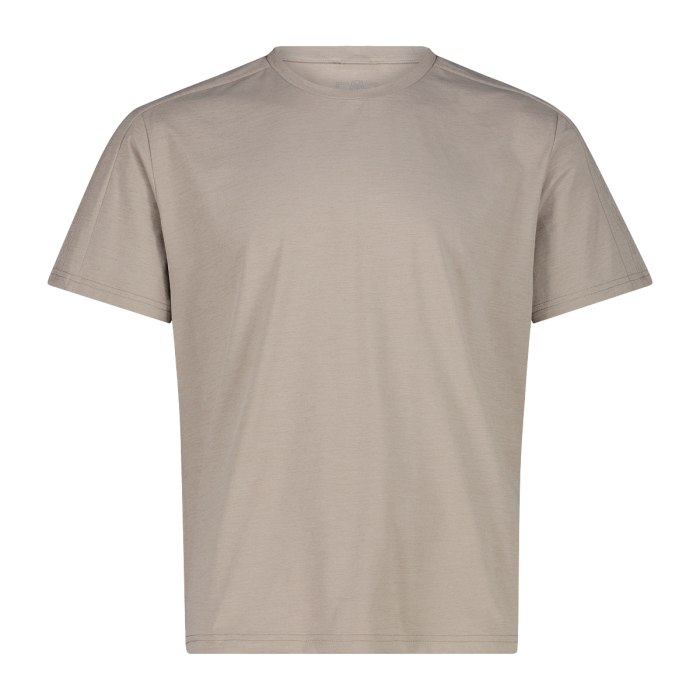 T-shirt uomo in compact light poliestere CMP Tortora