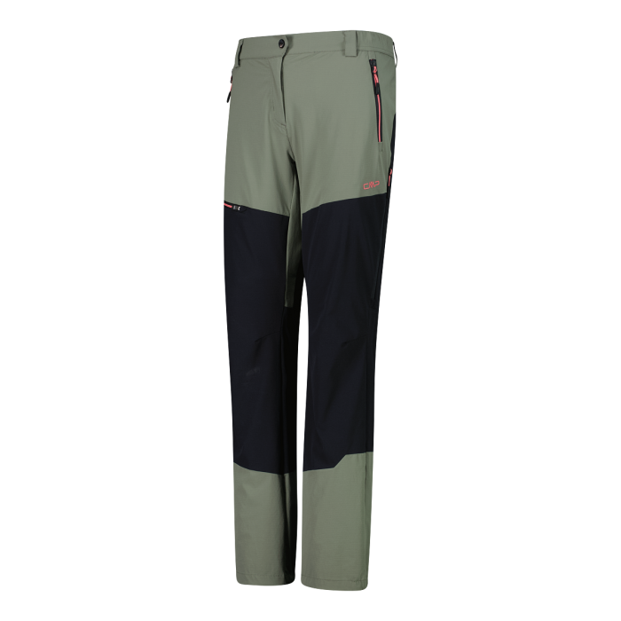 36T5426_F805_C_FOT_ECO Pantaloni in Ripstop Donna CMP Avocado