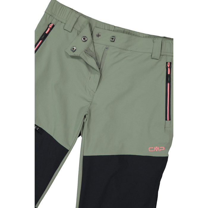 36T5426_F805_G_FOT_ECO Pantaloni in Ripstop Donna CMP Avocado