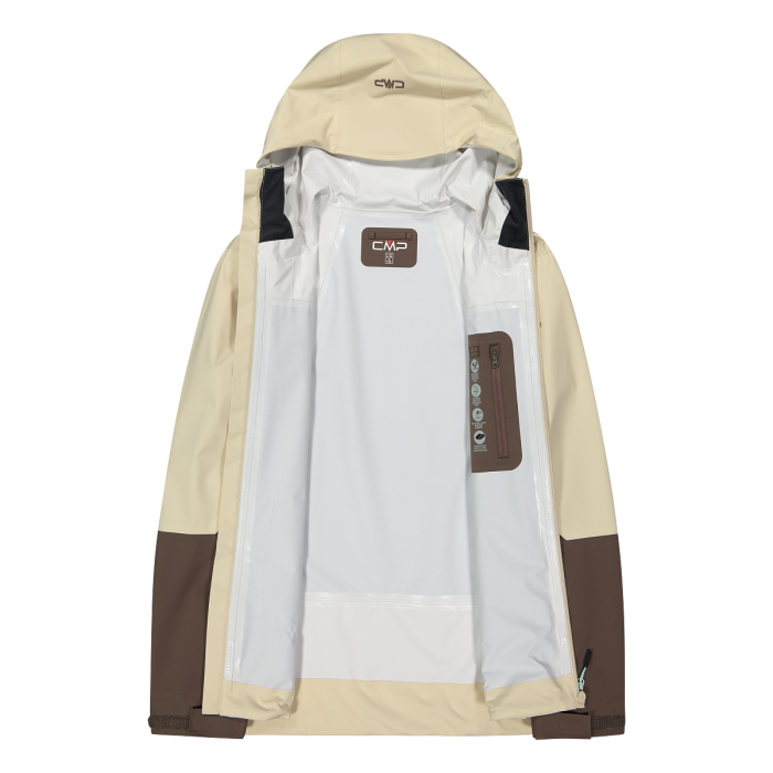 36Z5136_Q957_G_FOT_ECO Giacca Guscio a tre strati Donna CMP Toffee