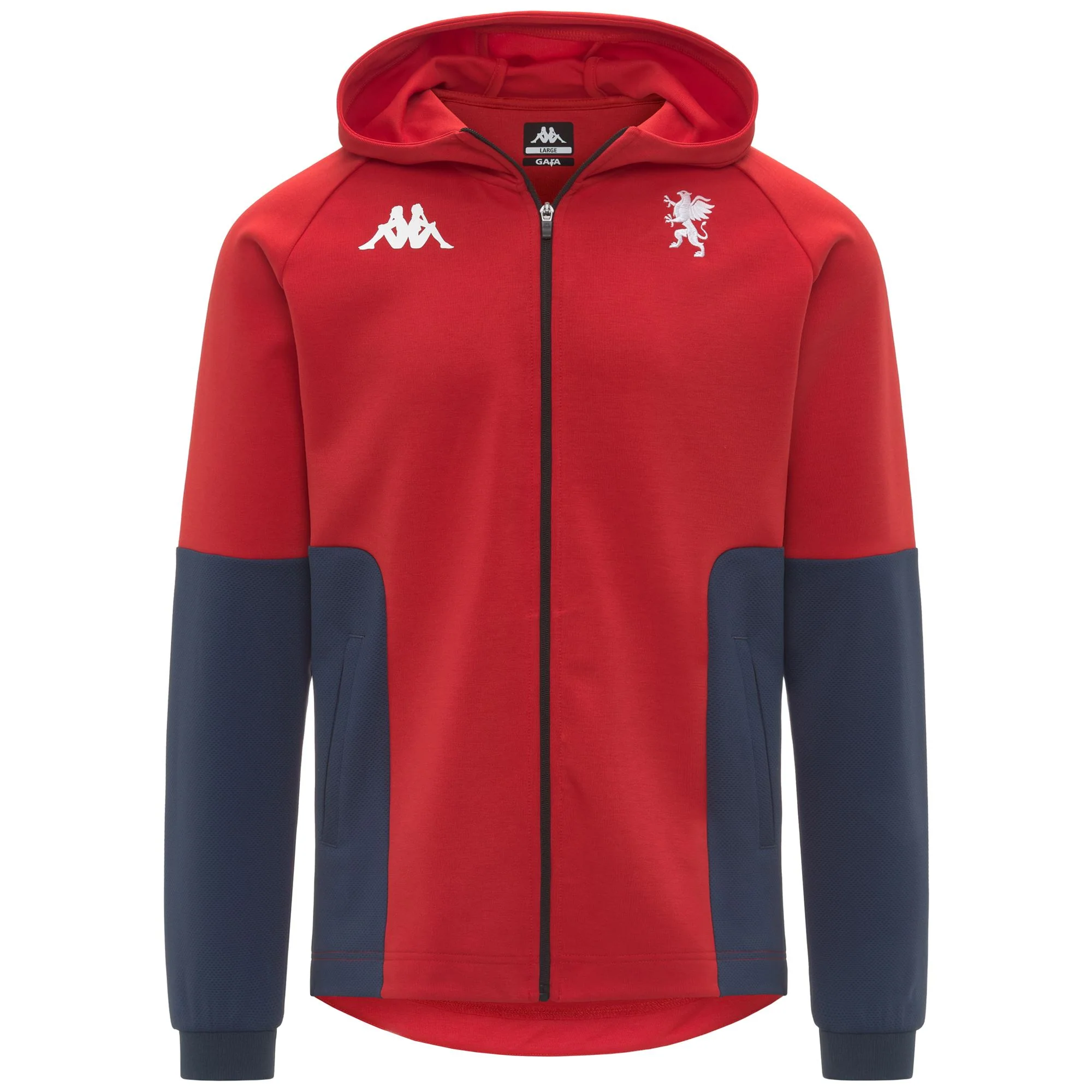 Felpa MEQUO GENOA 2025/26 KAPPA Red Blue