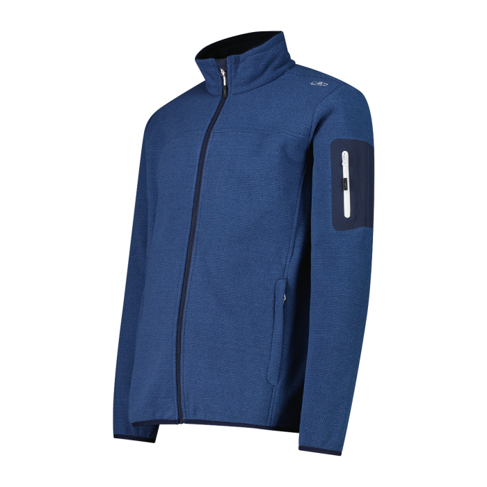 Pile Uomo knit-tech Jacquard CMP Blue