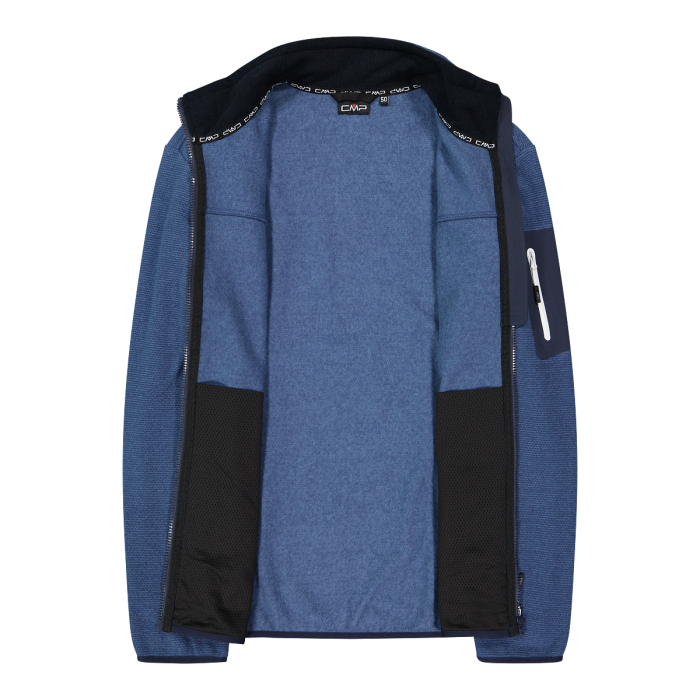 Pile Uomo knit-tech Jacquard CMP Blue