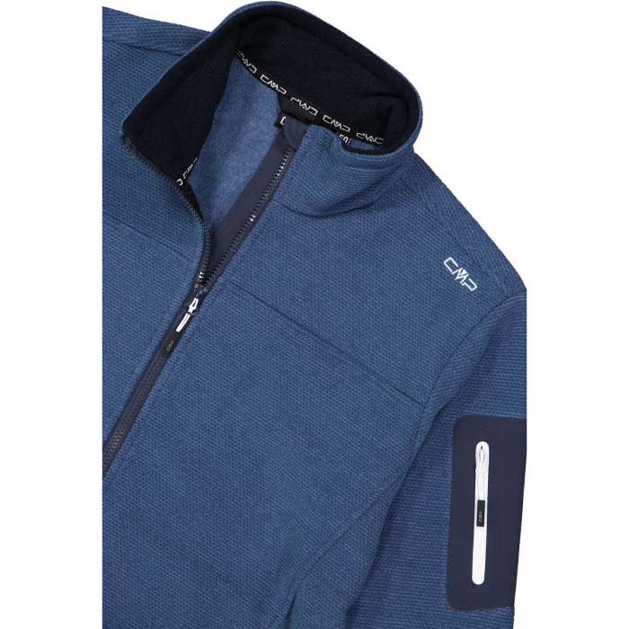Pile Uomo knit-tech Jacquard CMP Blue