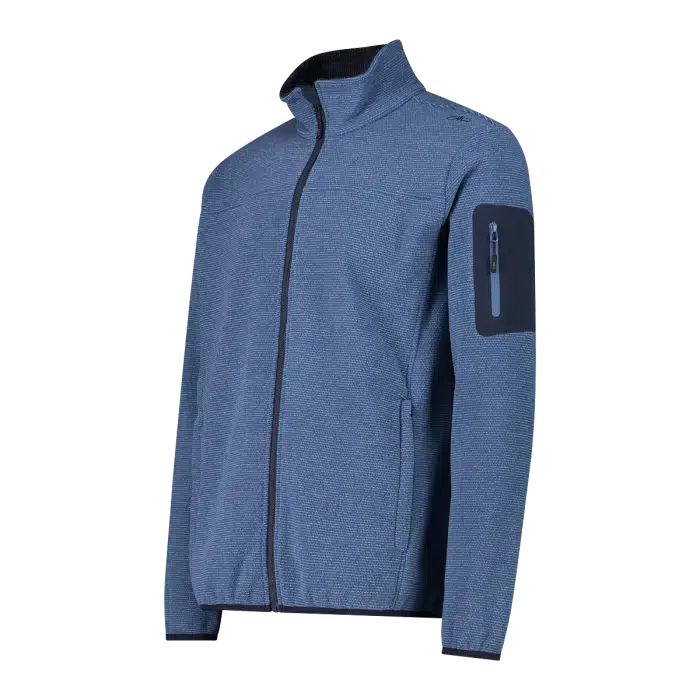 Pile da uomo knit-tech Jacquard CMP Bluestone