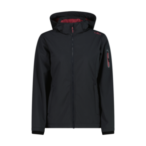 Giacca donna Softshell CMP Antracite Peony