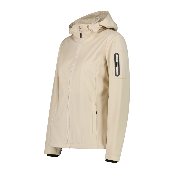 39A5016_P322_C_FOT_ECO Giacca donna Light Softshell CMP Cream
