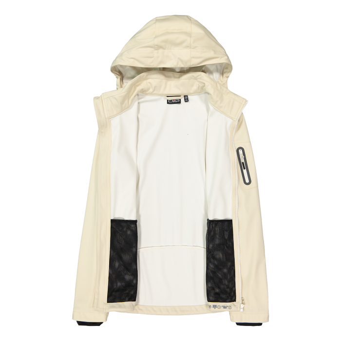 39A5016_P322_G_FOT_ECO Giacca donna Light Softshell CMP Cream