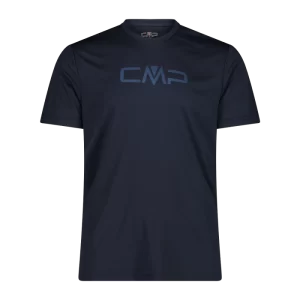 T-Shirt Uomo Logo CMP Blue