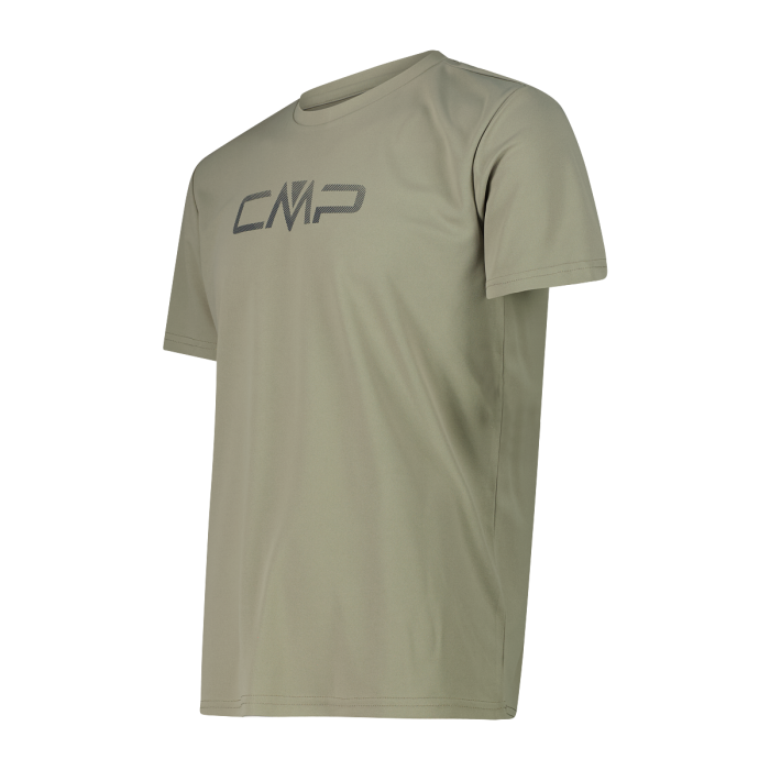 39T7117P_E663_C_FOT_ECO T-Shirt Uomo Logo CMP Sage