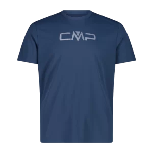 T-Shirt Uomo Logo CMP Bluesteel