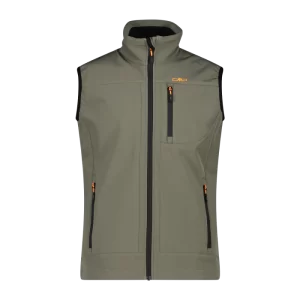 Gilet uomo in Softshell CMP Olive