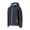 Giacca bambina softshell Titanio CMP