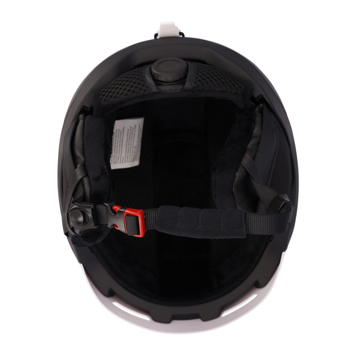 Casco sci donna VAIL CMP Nero Bianco