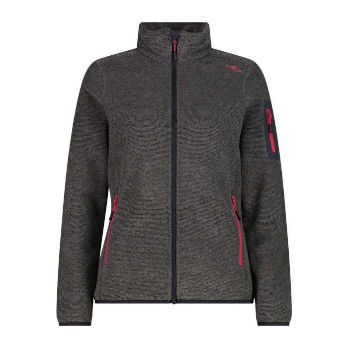 Pile pesante Knit-Tech mèlange Donna CMP Antracite