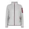 3H14746_04XP_A_FOT_ECO_1 Pile pesante Knit-Tech mèlange Donna CMP Bianco