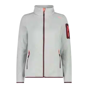 Pile pesante Knit-Tech mèlange Donna CMP Bianco