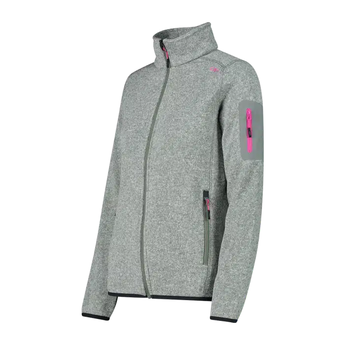 3H14746_09ES_C_FOT_ECO Pile pesante Knit-Tech mèlange Donna CMP Mineral