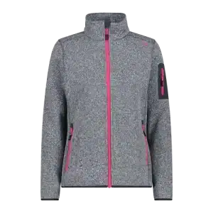 Pile pesante Knit-Tech mèlange Donna CMP Titanio
