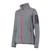 3H14746_18UP_C_FOT_ECO_1 Pile pesante Knit-Tech mèlange Donna CMP Titanio