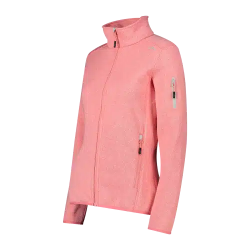 3H14746_19CP_C_FOT_ECO Pile pesante Knit-Tech mèlange Donna CMP Pesca