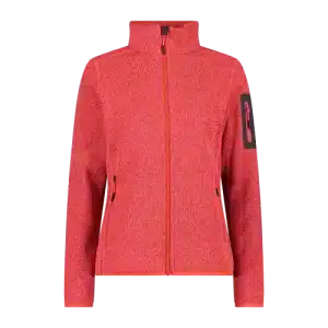Pile pesante Knit-Tech mèlange Donna CMP Papavero