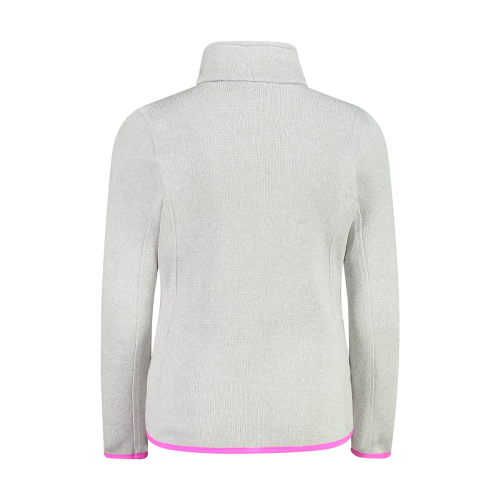 Pile knit-tech bambina mélange BONE CMP