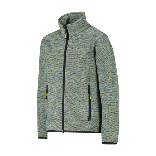 _3H60744_00MM_C_FOT_ECO_1 Pile knit-tech bambino mélange deep lake CMP