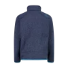 Pile knit-tech bambino mélange BLUE CMP