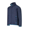Pile knit-tech bambino mélange BLUE CMP