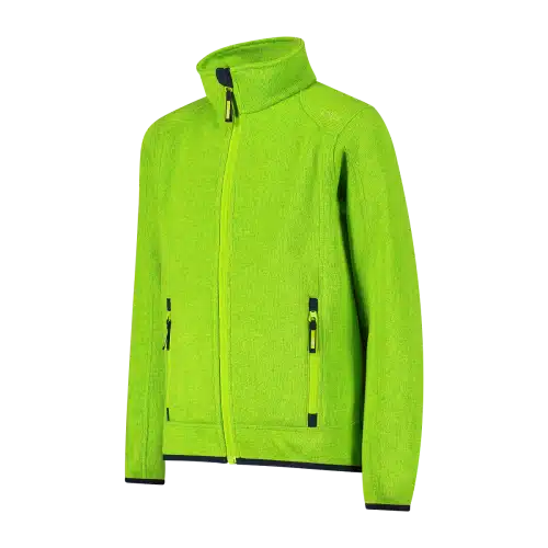 Pile knit-tech bambino mélange fluo CMP