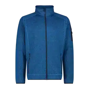 Pile pesante da uomo in knit-tech mélange CMP Blue