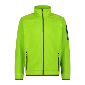 Pile pesante da uomo in knit-tech mélange CMP Fluo