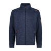 3H60747N_13NM_A Pile Uomo Knit-Tech Mélange Blue CMP