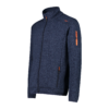3H60747N_13NM_C Pile Uomo Knit-Tech Mélange Blue CMP