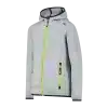 Pile knit-tech bambino mélange Alluminio CMP