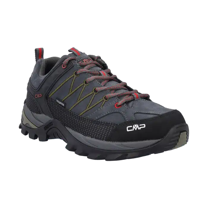 3Q13247_75US_F_FOT_ECO Scarpa trekking uomo RIGEL CMP Titanio-Chili