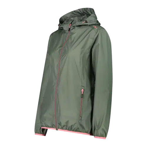 3X53256_E452_C_FOT_ECO_1 Giacca Ripstop donna antipioggia CMP Salvia