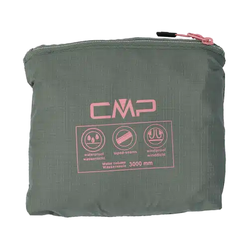 3X53256_E452_E_FOT_ECO_1 Giacca Ripstop donna antipioggia CMP Salvia