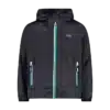 Giacca bambino packable in Ripstop CMP Antracite